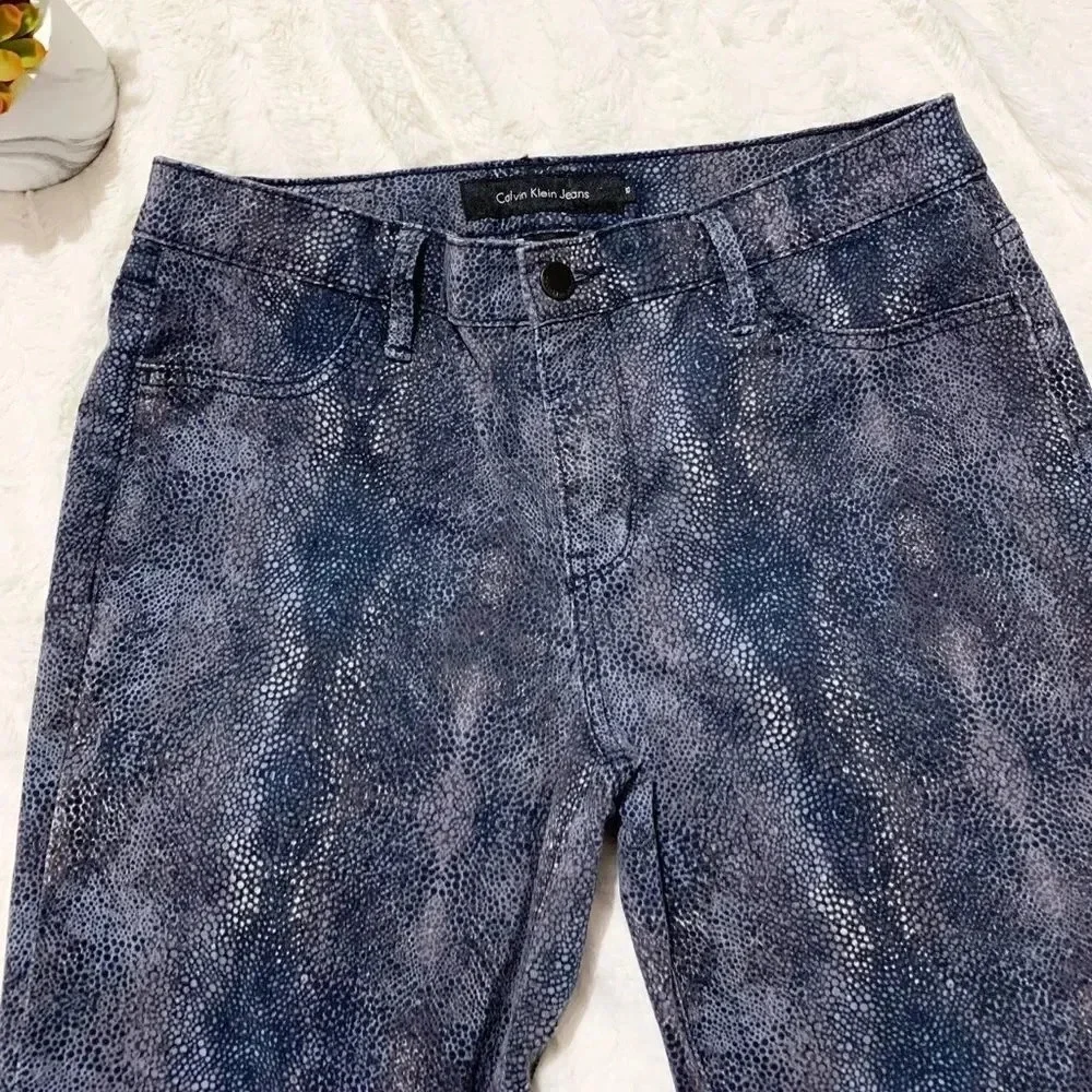 Calvin Klein jeans reptile print skinny - Picture 5 of 9